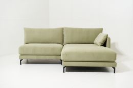 Linde KRE+šezl. 1por. D kampinė sofa Matt Velvet 34