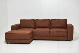 Bondo 2+šezl. K kampinė sofa su miegojimo funkcija ir patalų dėže Rate 96