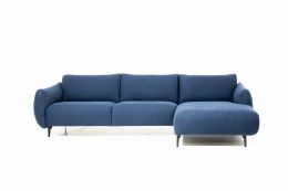Kapri 2,5+šezl. D kampinė sofa Mineral Indigo HEAL