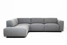 Enjoy 2+OE mini K kampinė sofa Bermuda grey