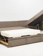 Dove universali kampinė sofa su miegojimo funkcija ir patalų dėže Mine 10