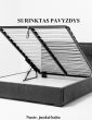 Tetra Flex 160*200 dvigulė lova su patalų dėže Daisy G3G3