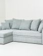 Digna universali kampinė sofa su miegojimo funkcija ir patalų dėže