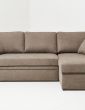 Dove universali kampinė sofa su miegojimo funkcija ir patalų dėže Mine 10