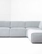 Enjoy 2+C90+OE D kampinė sofa Cortina Silver