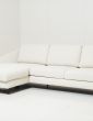Baroso 2,5+šezl. K kampinė sofa Nordic white